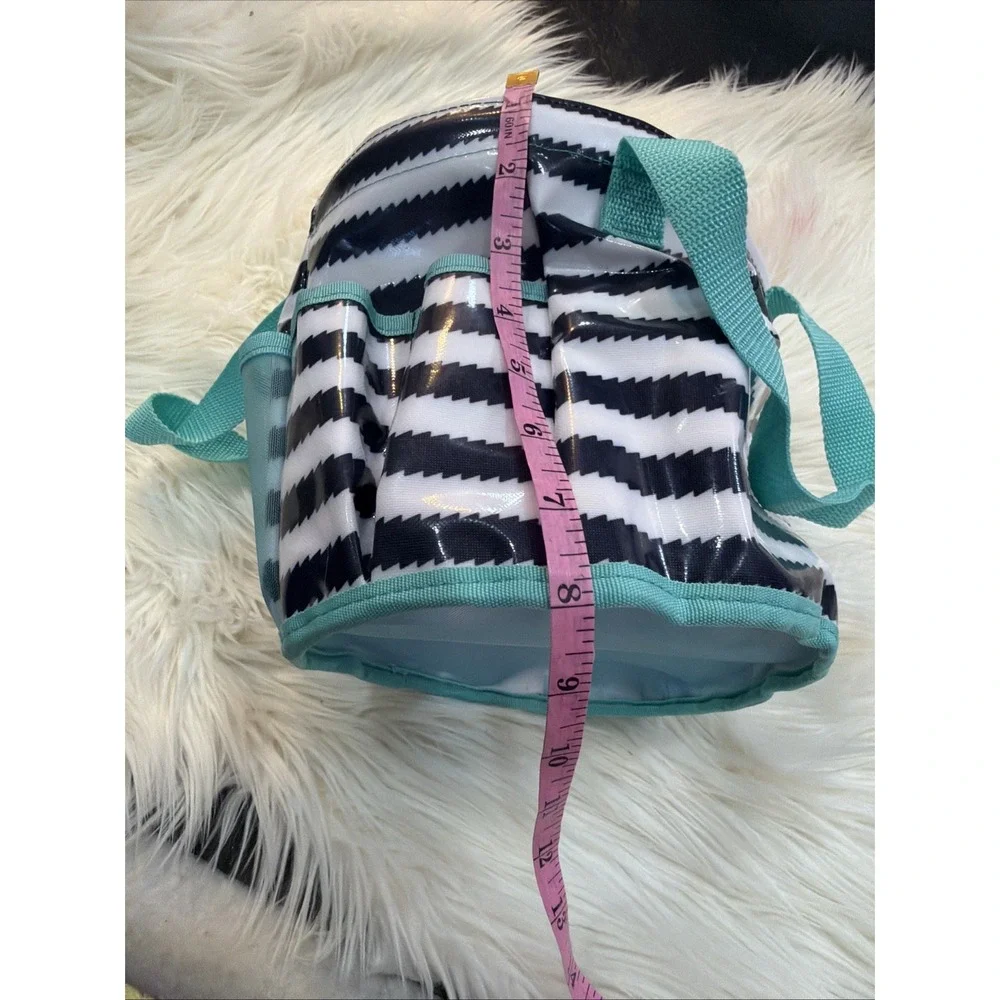 Thirty-One Round About Caddy Shower Beach Utility School Tools Tote Mesh Bottom